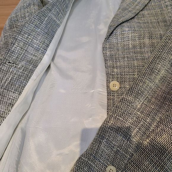 Vintiage Mark ShaleTweed Blazer Size 8 Material: Cotton, Silk, and linen - Picture 10 of 11